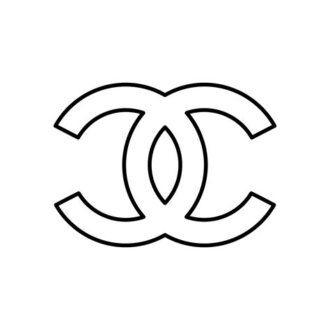 chanel logo with name|chanel logo outline.